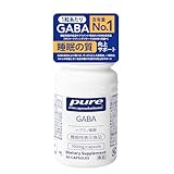 Nestle(ネスレ) Pure GABA 30粒 30日分 機能性表示食品 (1粒あたりGABA700mg配合 睡眠サプリ 寝つき 睡眠の質 睡眠サポート ピュア エンキャプスレーションズ Pure Encapsulations)