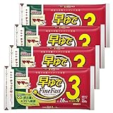 マ・マー 早ゆで3分スパゲティ1.6mm チャック付結束タイプ 500g×4個