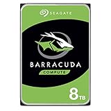 【Amazon.co.jp限定】Seagate BarraCuda 3.5インチ 8TB 内蔵 ハードディスク HDD PC 2年保証 6Gb/s 256MB 5400rpm 正規代理店品 ST8000DM004