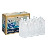 【Amazon.co.jp限定】伊藤園 ラベルレス 磨かれて、澄みきった日本の水 2L×8本