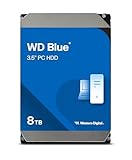【Amazon.co.jp限定】Western Digital ウエスタンデジタル WD Blue 内蔵 HDD ハードディスク 8TB CMR 3.5インチ SATA 5640rpm キャッシュ256MB メーカー保証2年 WD80EAAZ-AJP エコパッケージ【国内正規取扱代理店】